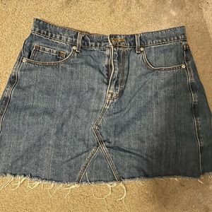Jean skirt